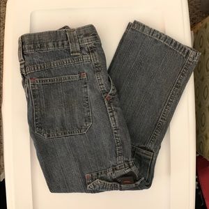 Wrangler jeans boys size 8 slim. Cargo style.